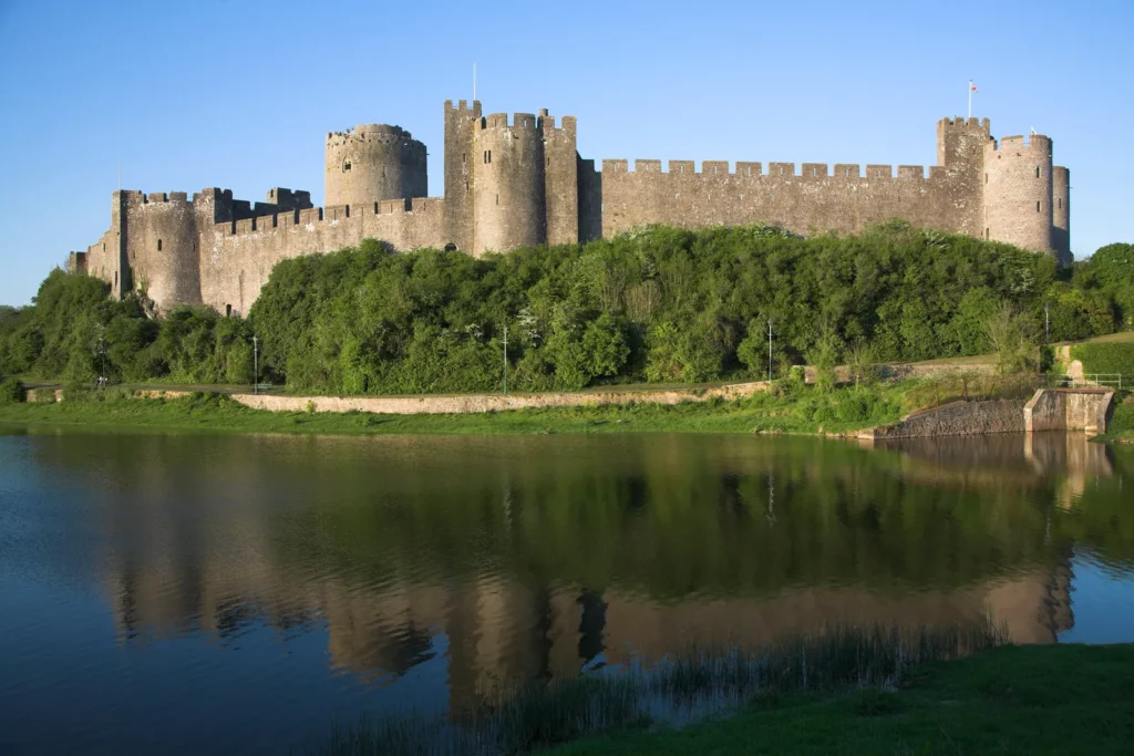 pembroke castle, pembrokeshire, Wales